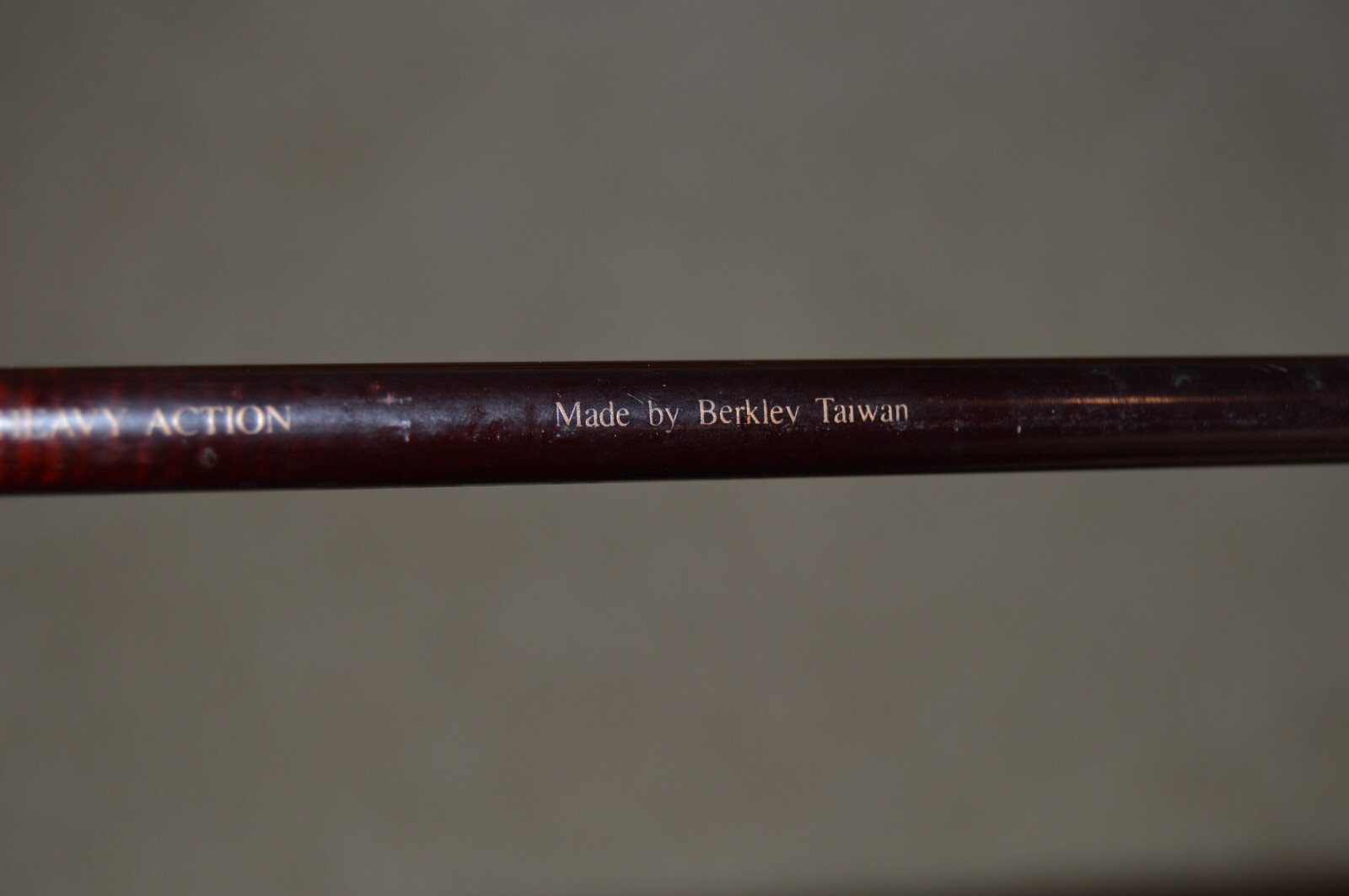 berkley bionix xi6-6 baitcast fishing rod 6′ medium heavy USED