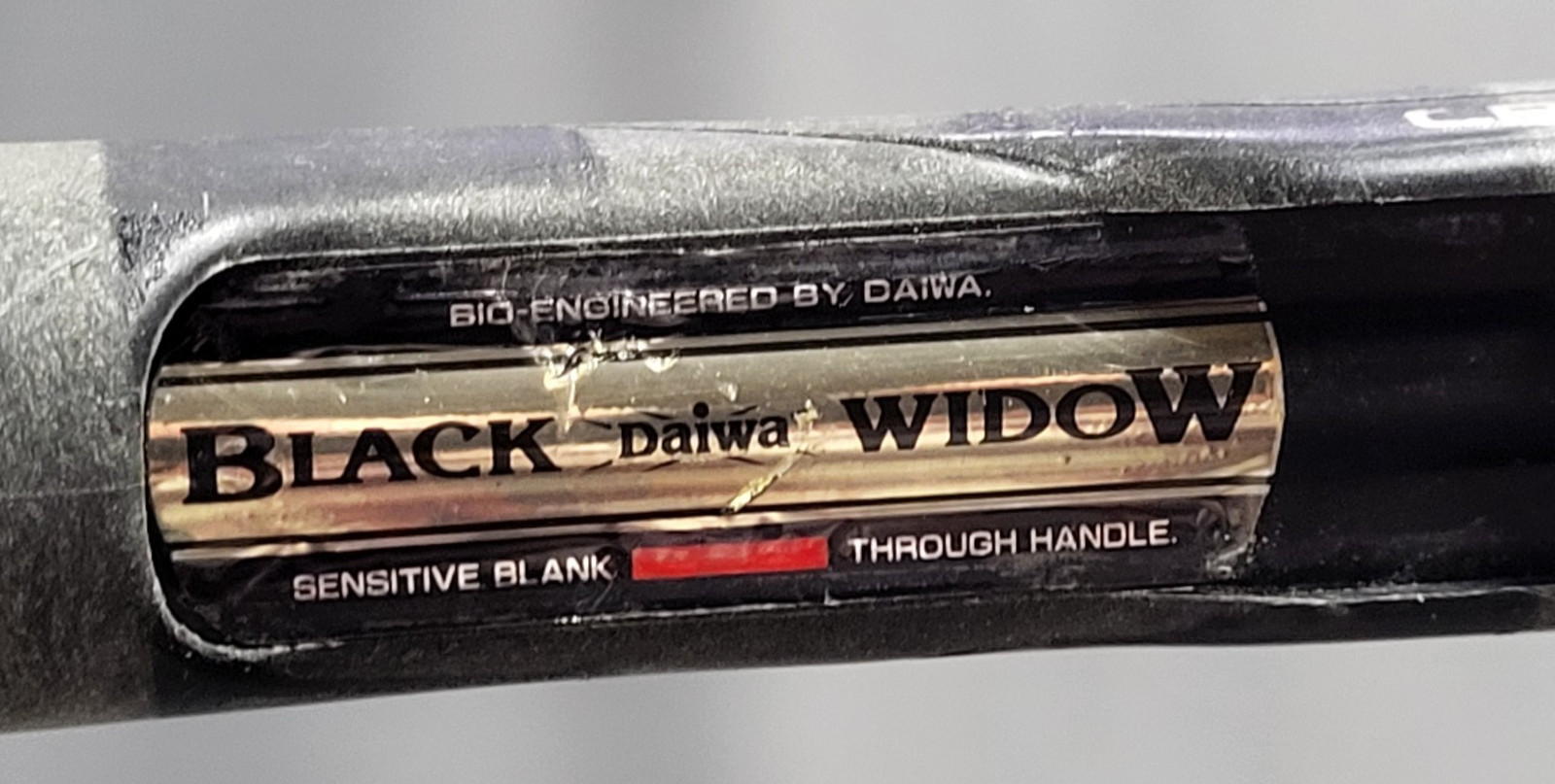 Daiwa Black Widow BW662MS 6’6” Medium Action Rod Lure Wt. 1/4-3/4oz Spinning Rod