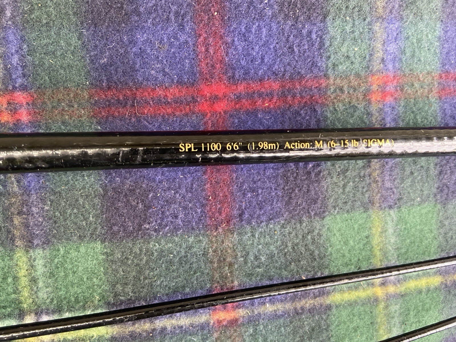 PAIR OF SHAKESPEARE UGLY STIK SPL 1100 6’6″ MED. ACTION 2 PIECE SPINNING RODS