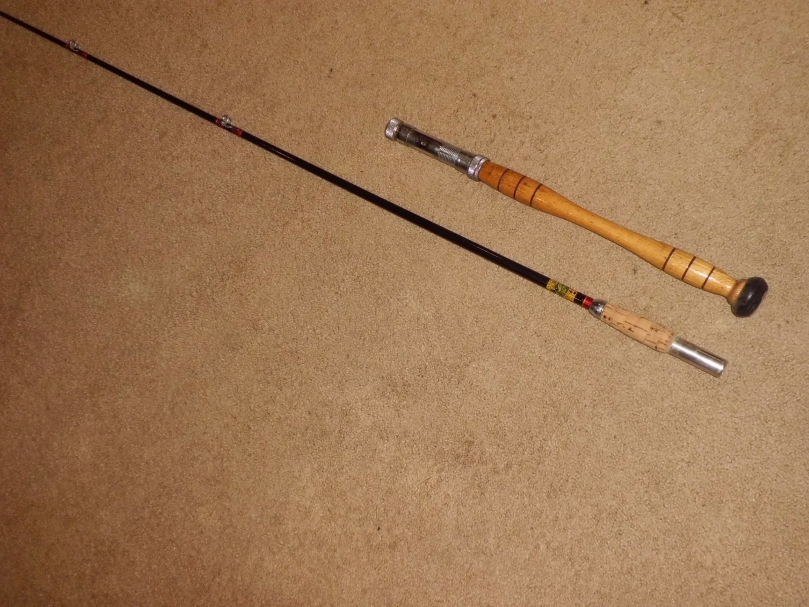 Vintage HARNELL Conventional Boat 6’6″ Rod made in USA