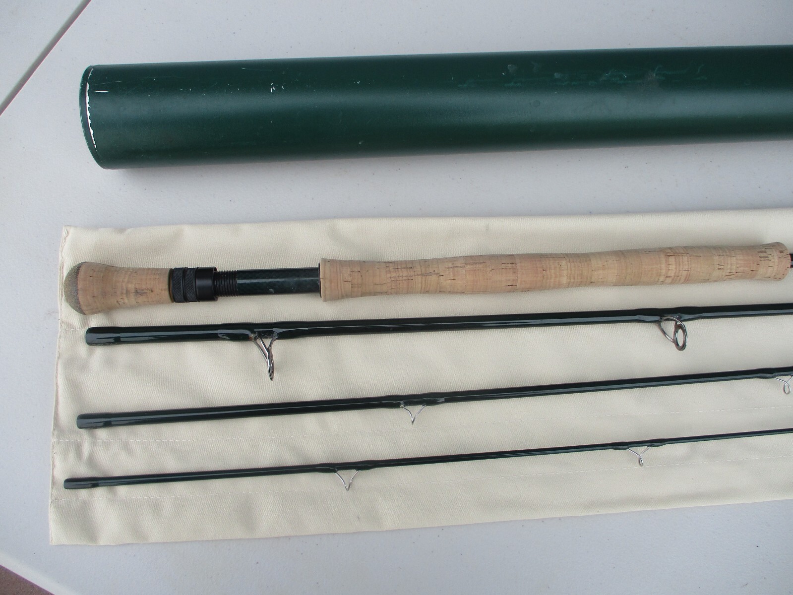 Winston Baron II X 9′ 12 Weight 4 Piece Fly Fishing Rod w/Original Case #142426