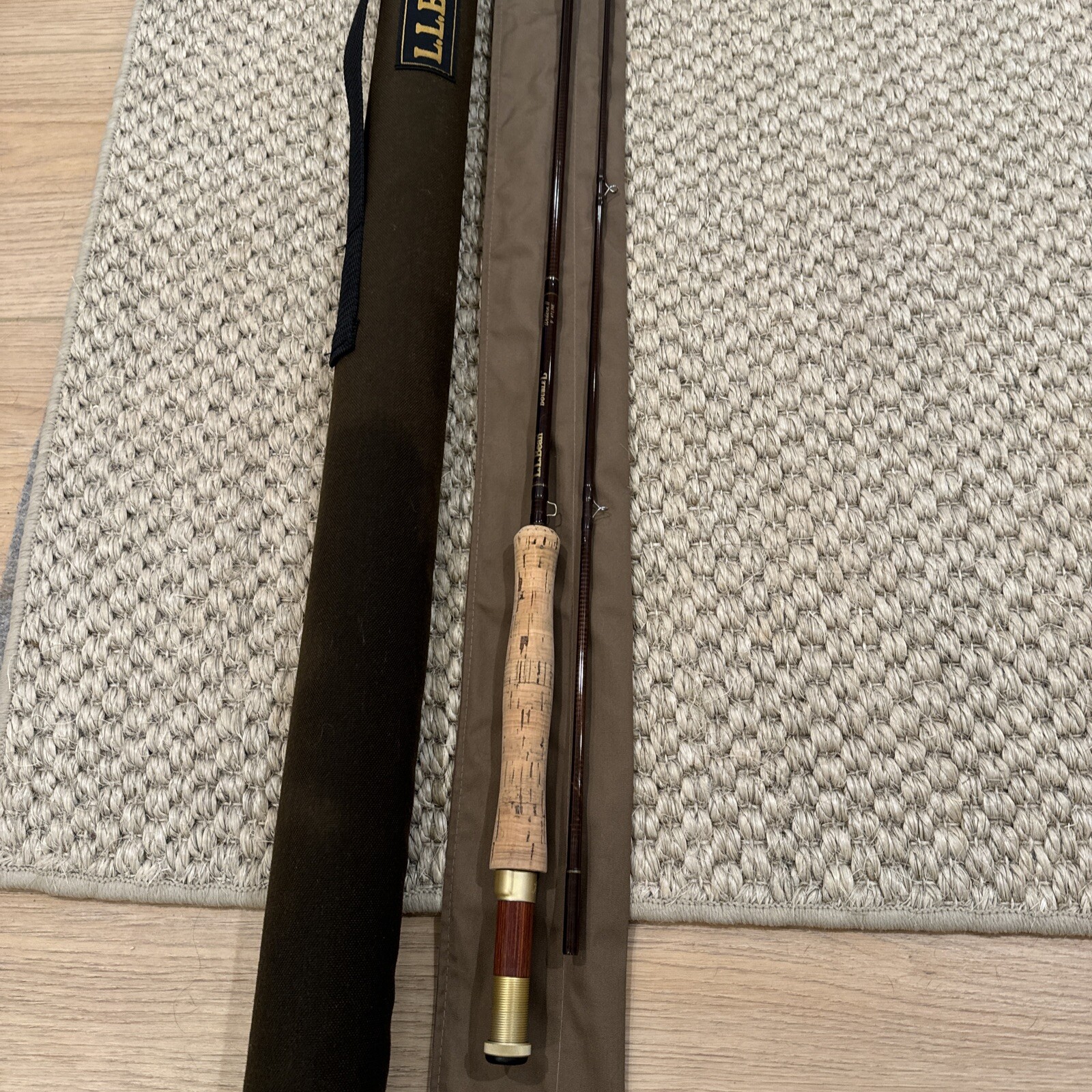 LL Bean Double L 2 Piece 9 Ft 9” Travel Rod,New Other