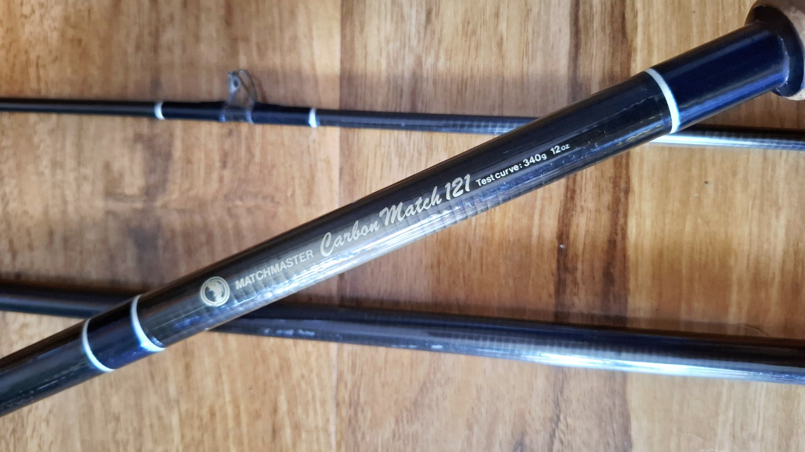 Carbon Match Fishing Rod Matchmaster 121 12ft Float Coarse 3 Piece Cork Handle