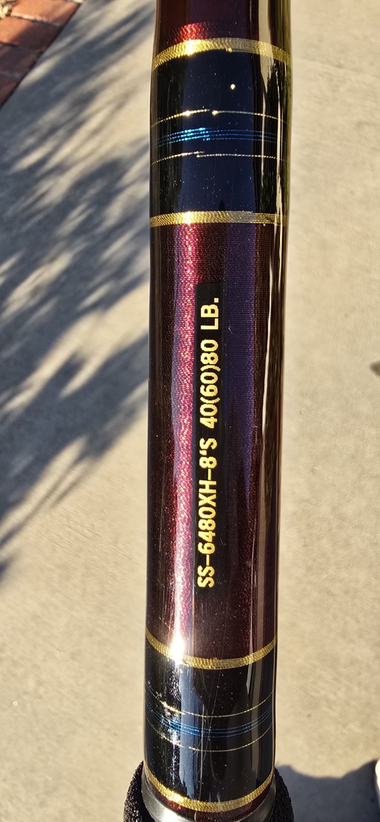 Super Seeker SS-6480XH-8′ S Prototype #1 Rod Built & Signed By Randy Penny