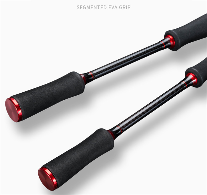 Sensitive fast action 6ft 7ft 8ft fast action 6-14lb 1/4-3/4oz SPINNING ROD