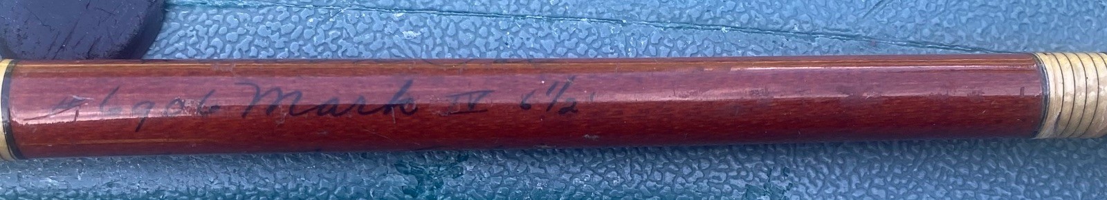 Vintage Heddon Pal 1606 Mark IV 6-1/2′ Rod Fas Tip Action 6 eye 2 piece EXC.