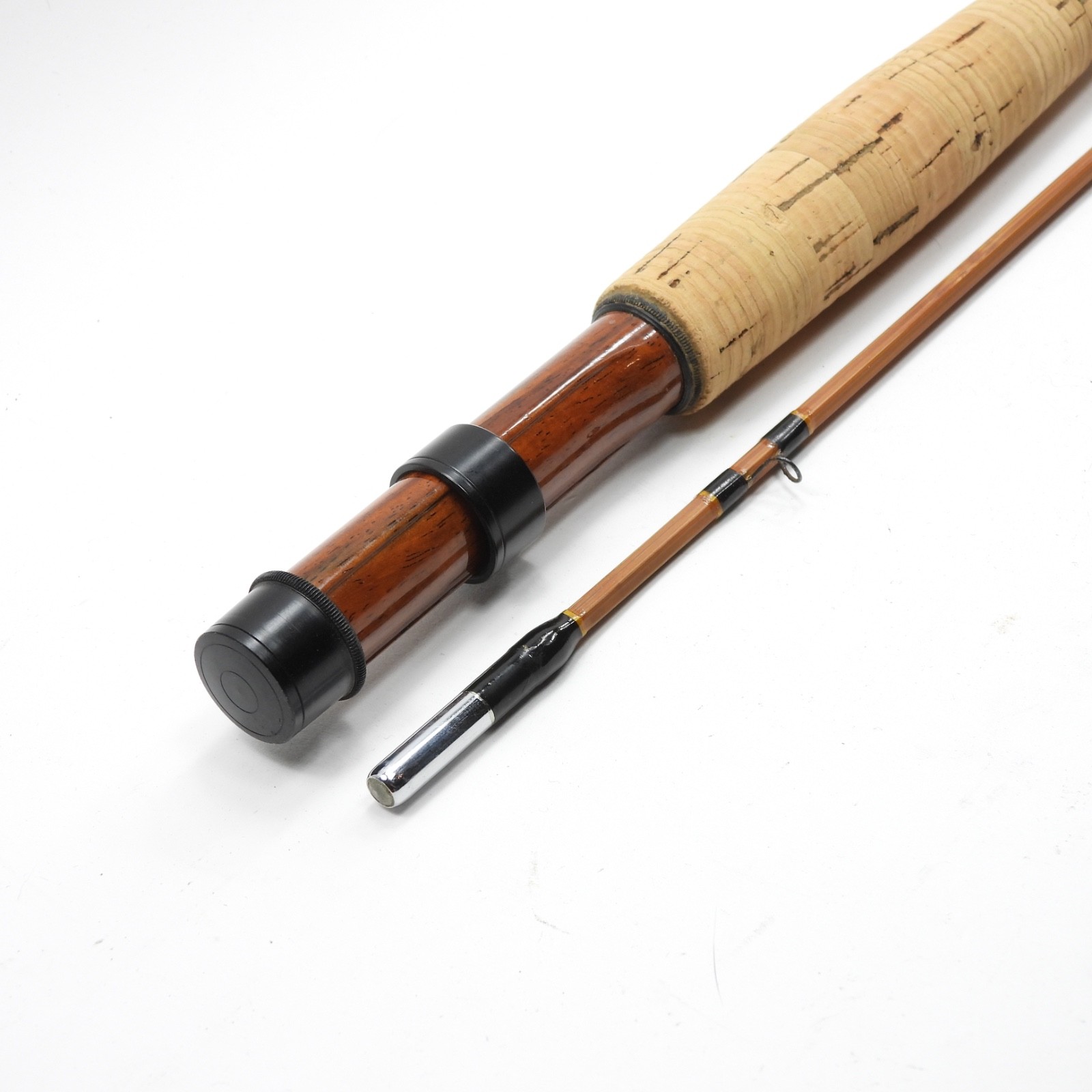 Custom-Built Jon Parker Bamboo Fly Fishing Rod. 7’. 3/4wt. W/ Sock.