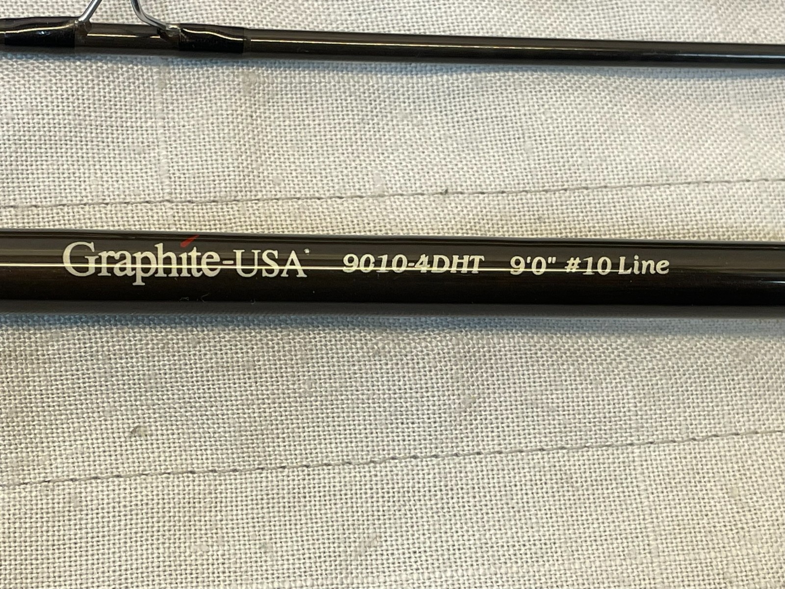 r49- Graphite USA Composites Fishing Rod 9010–9′- 4 pc. W/ travel case & bag