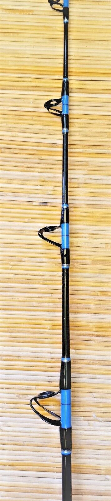 NEW SEEKER 660H 30-80LBS 6 FT CUSTOM NEWLY WRAPPED CONVENTIONAL ROD #S-72