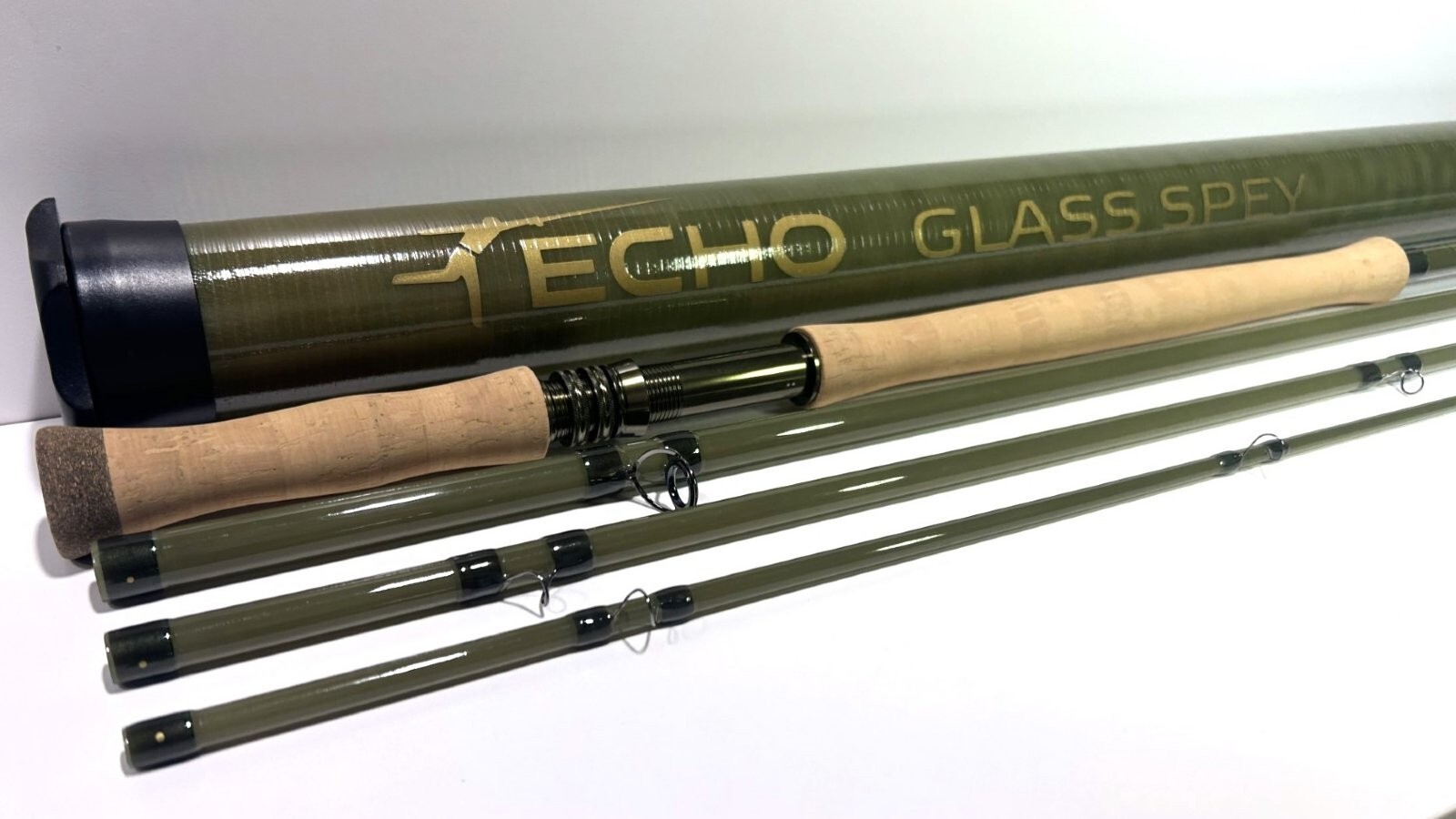 Echo 61110-4 Glass Spey Rod – 11’10”, 6wt, 4pc – NEW