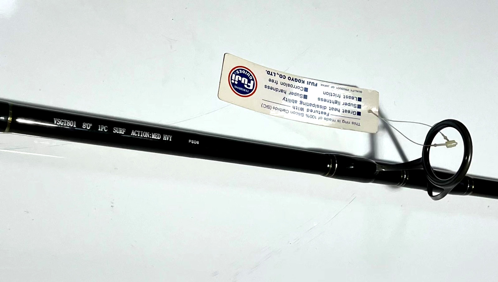 Van Staal Saltwater VSGT802-8’0” 2Pc Heavy Spinning Rod – Excellent Condition