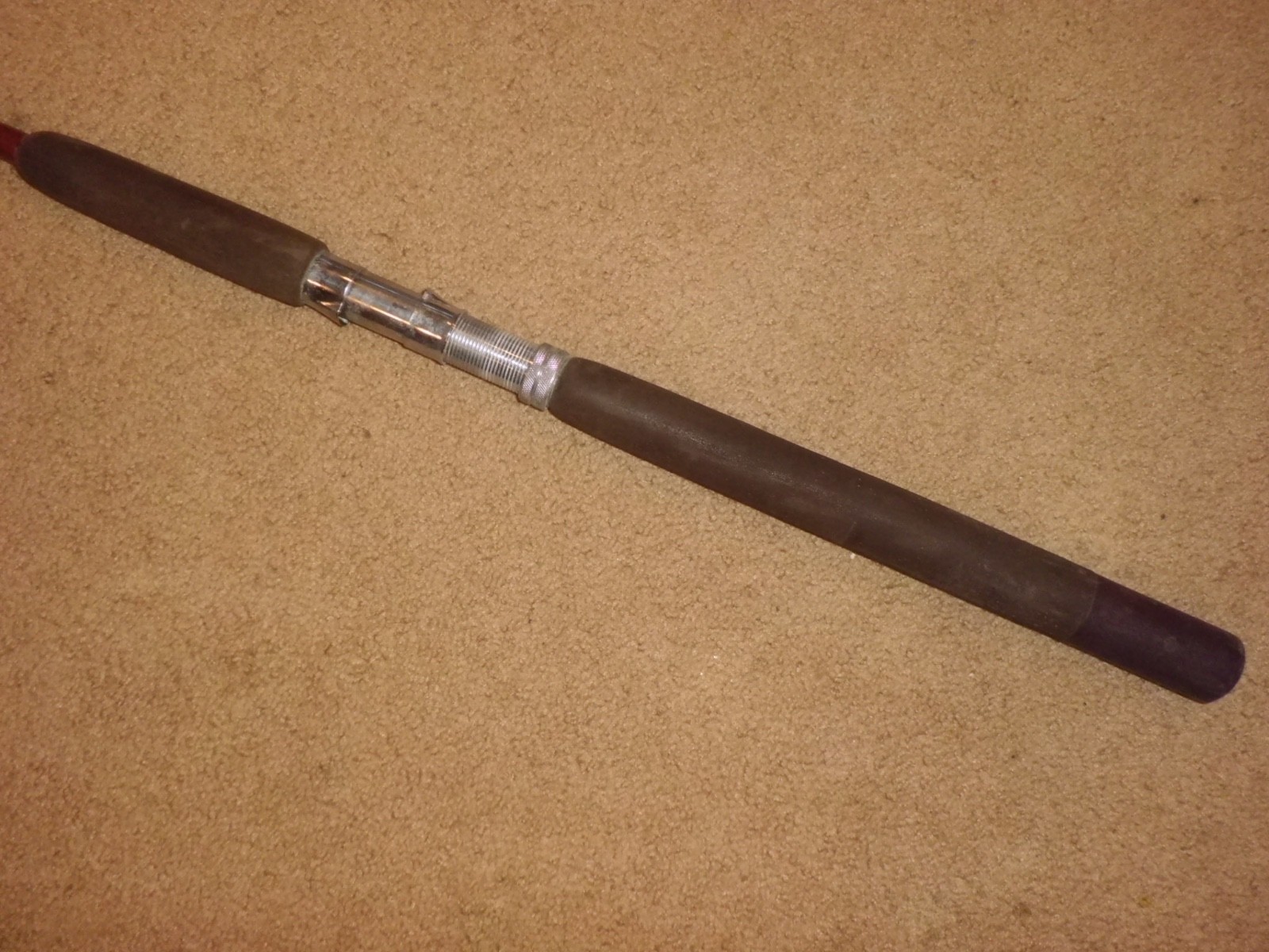 Vintage FENWICK Conventional 7′ Rod- USA w/ Roller Tip Guide