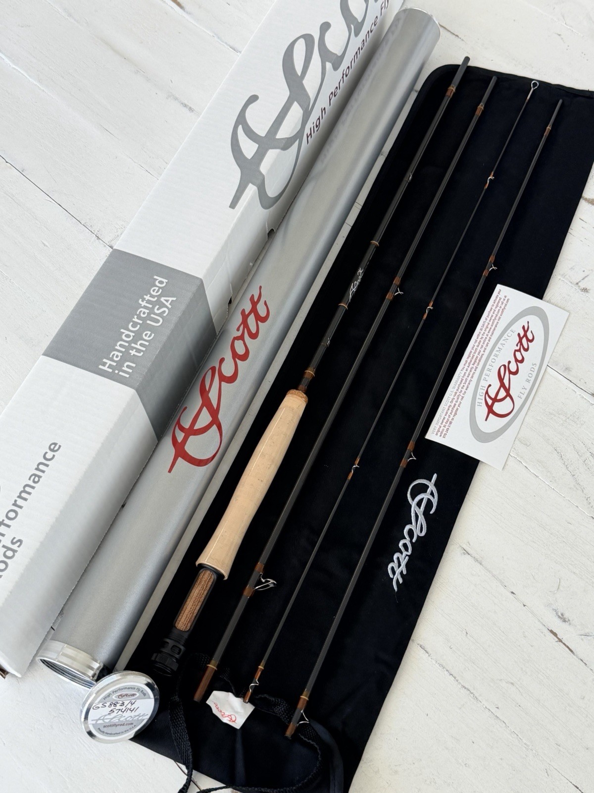 **BEAUTIFUL** 🔥 SCOTT G Series 3wt. 8’8”in~4Pc Fly Rod!! 🔥~NEW~🔥