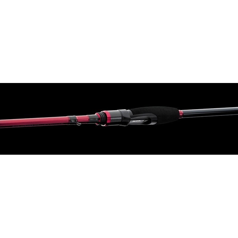 Durable Spin Fishing Rod Lightweight Carbon Construction EVA Grip LAG702MFS-B US