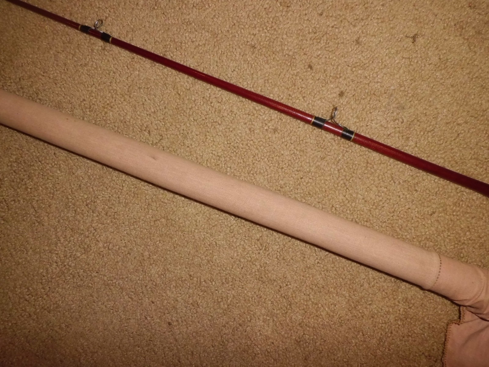 Vintage Silaflex PT110 Baitcasting 6′ Rod made in USA- 12lb test