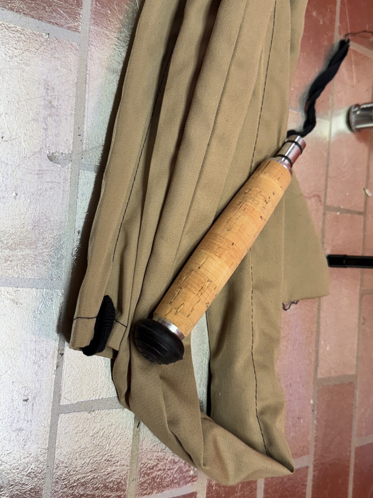 Vintage Orvis Graphite Fly Rod 9′ 6″ 4 1/2 oz. Wt. #10 Line w Sheath & Tube