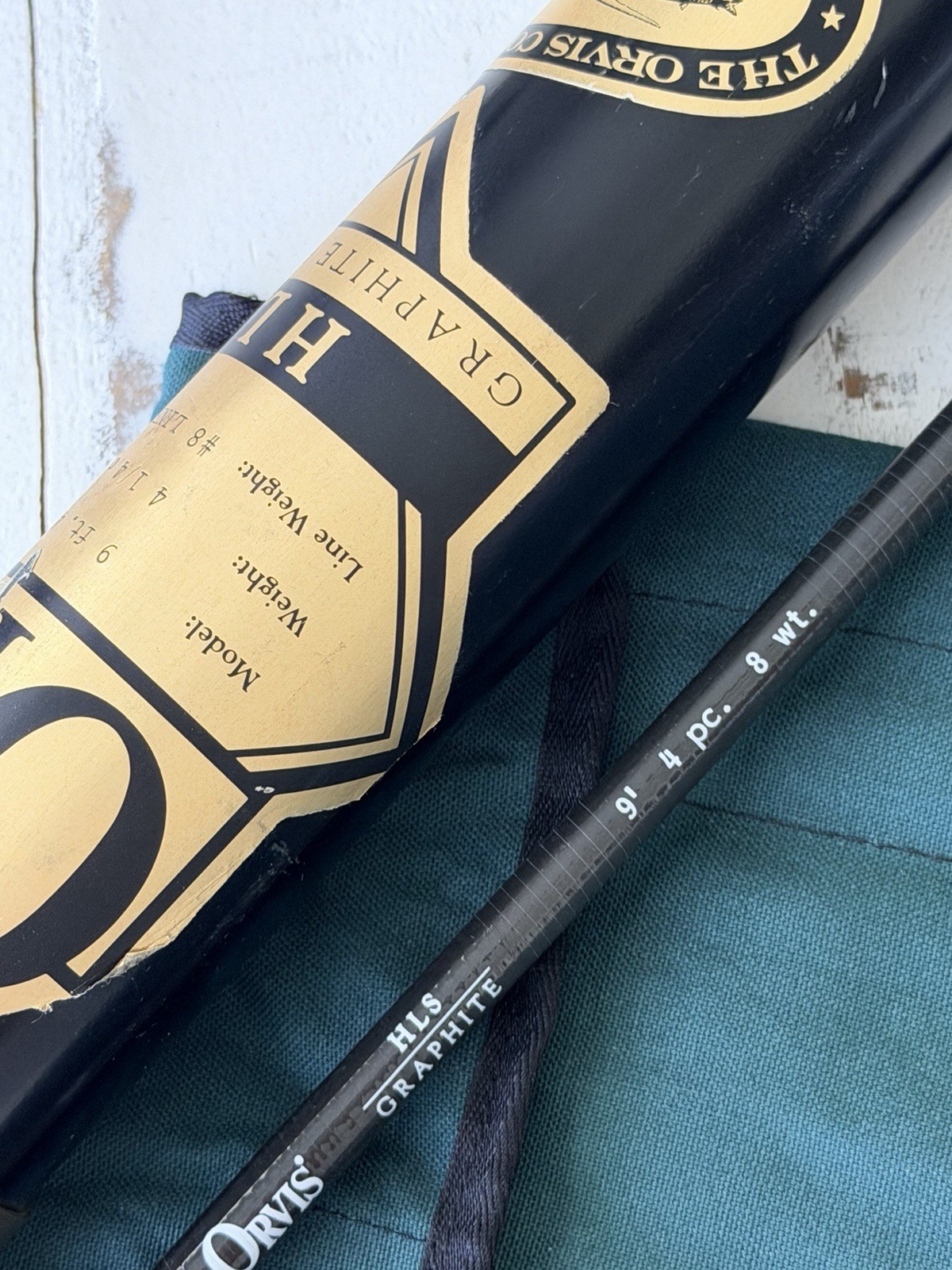 **BEAUTIFUL** ORVIS HLS GRAPHITE 8wt. 9’ft Flyrod!🔥~EXCELLENT~🔥