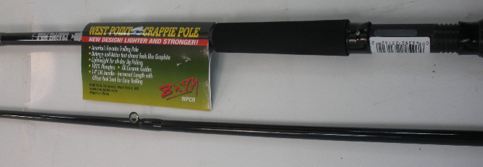B & M WPCR11 11 Ft Westpoint Crappie Rod 2 Sections
