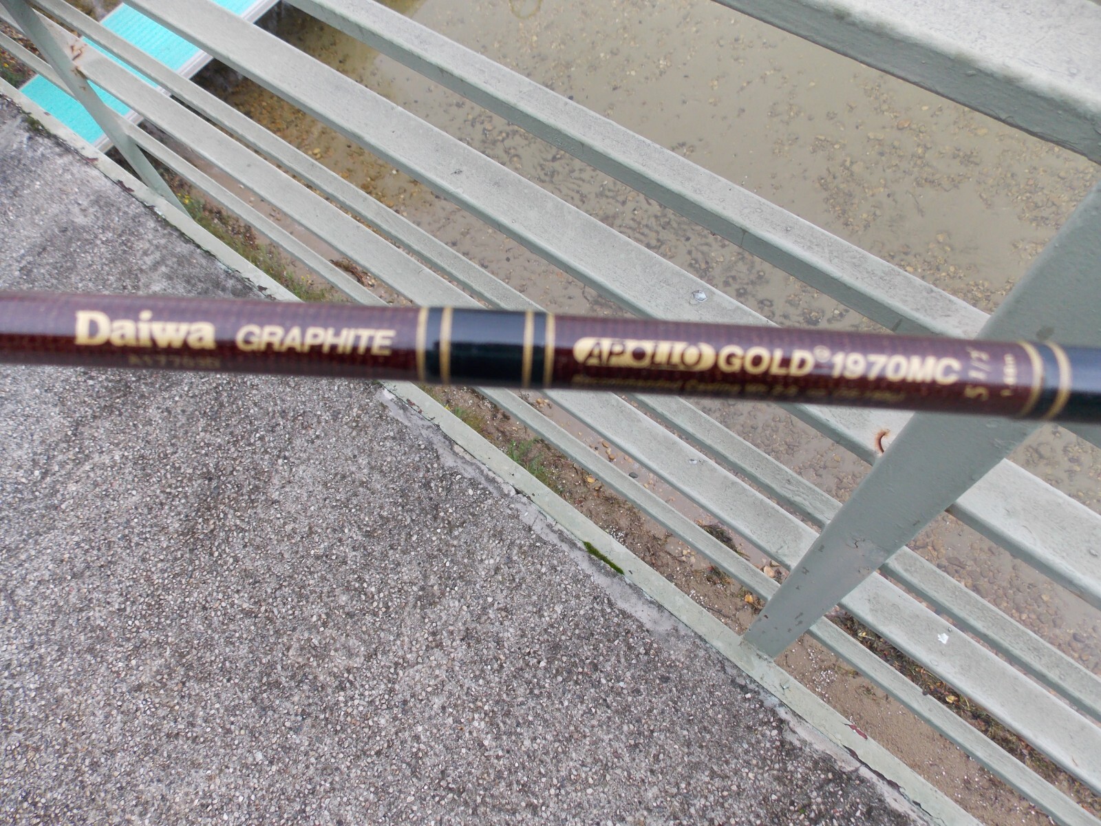 RARE Daiwa Apollo GOLD 1970MC Casting Rod EXTRA HEAVY 5-1/2′ SUPER CLEAN 8/25