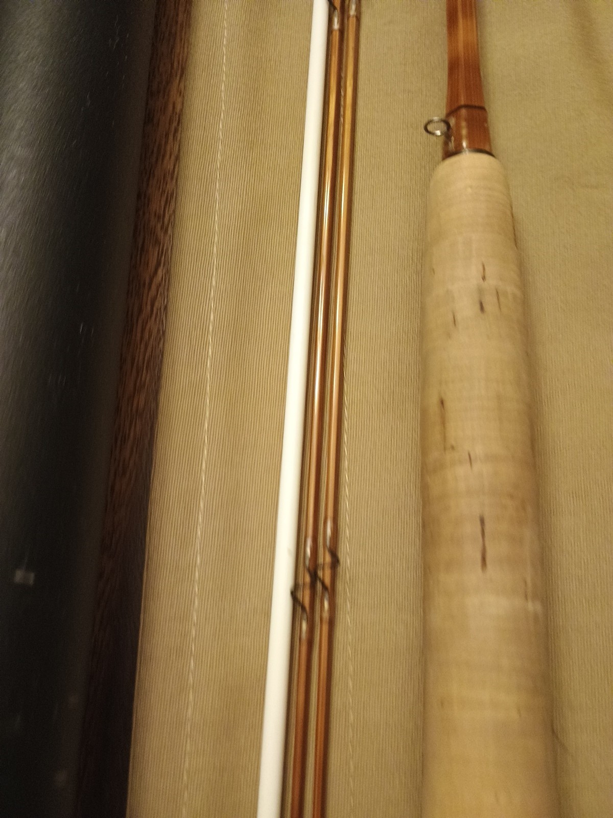 VINTAGE THOMAS & THOMAS BEAVERKILL BAMBOO FLY ROD 8’0” #5 SERIAL #5184 2/2