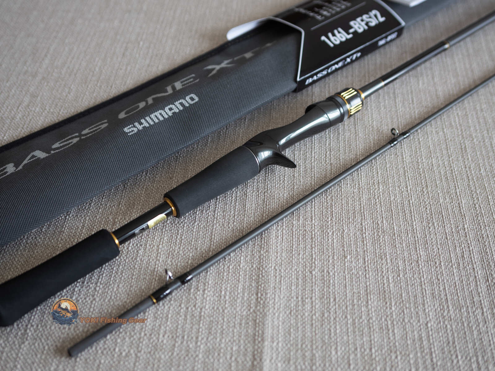 Watch Our ProductVideo-Shimano 23 BASSONE XT 166L-BFS/2 Baitcasting Rod for Bass