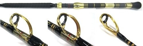 alphatackle HEAD QUARTER STANDING BOUT 184SW Live bait rod glass fiber rod Tuna