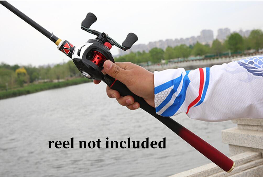Carbon Fiber Fishing Rod Spinning Casting Fishing Rods 1.65m 1.8m Poles Fast Rod