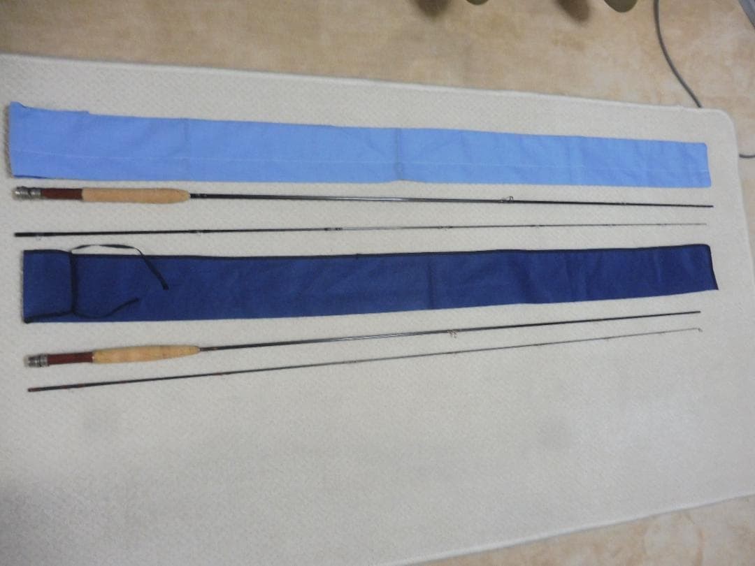 Great value 2 fly rods 8ft. #3/4 and 8ft6in.5