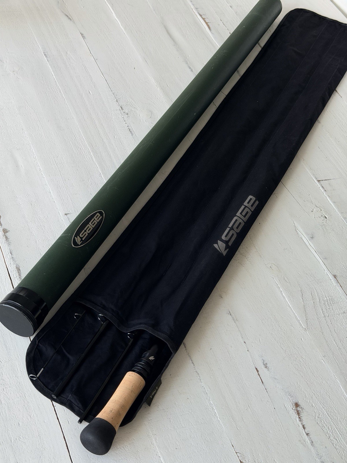 **BEAUTIFUL** 🔥 SAGE X 7wt. 11’ft~4pc Switch/Spey Flyrod🔥~LEGENDARY~🔥