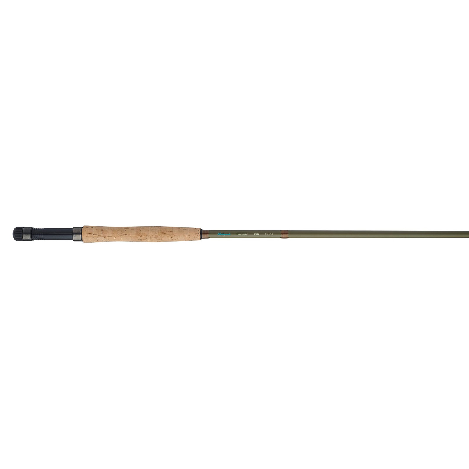 Shakespeare Cedar Canyon Stream Fly Fishing Rod, Olive Green, 8’6″ – 5/6wt – 3pc