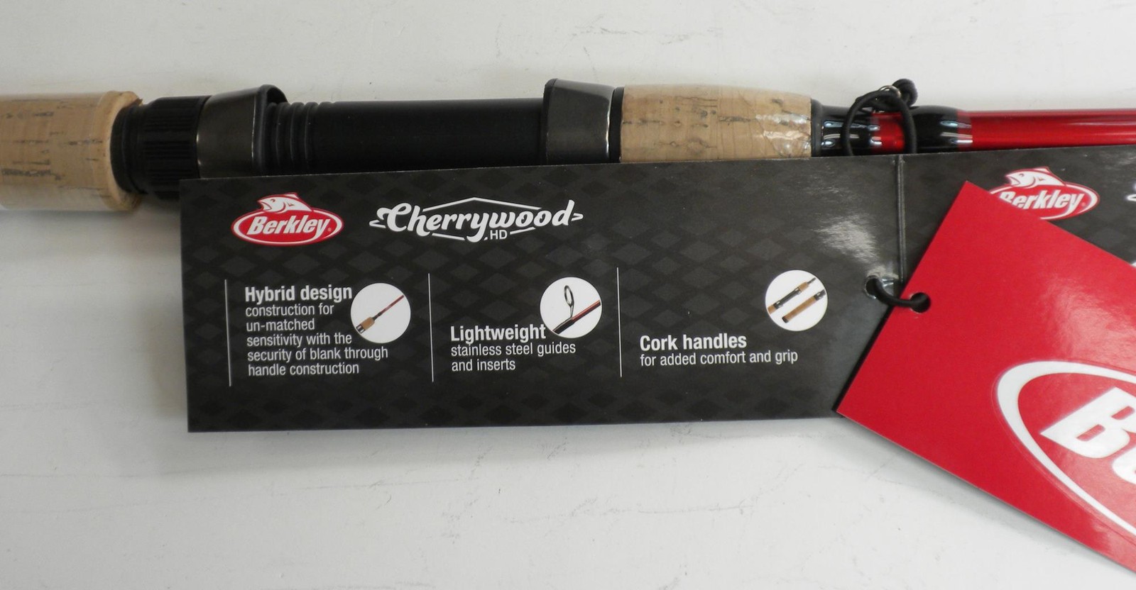 Berkley 1519469 CWD2701MS Cherrywood II Spinning Rod 7 ft 1pc Medium Action
