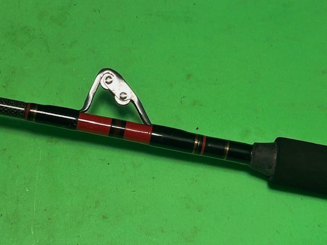 KUNNAN HOT RAIL 5 FOOT 6 INCH 30 TO 80 POUND RATED TROLLING BOAT FISHING ROD