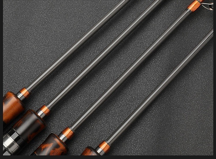 Spinning Rod 5ft 6ft Telescopic Rod Carbon Fast Travel Trout Rod Casting