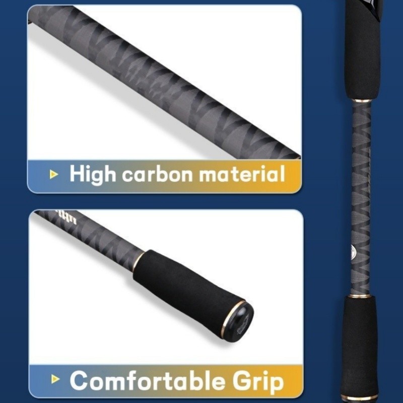 Telescopic Fishing Rod Carbon Fiber Travel High Sensitive Rods Fast Action Pole