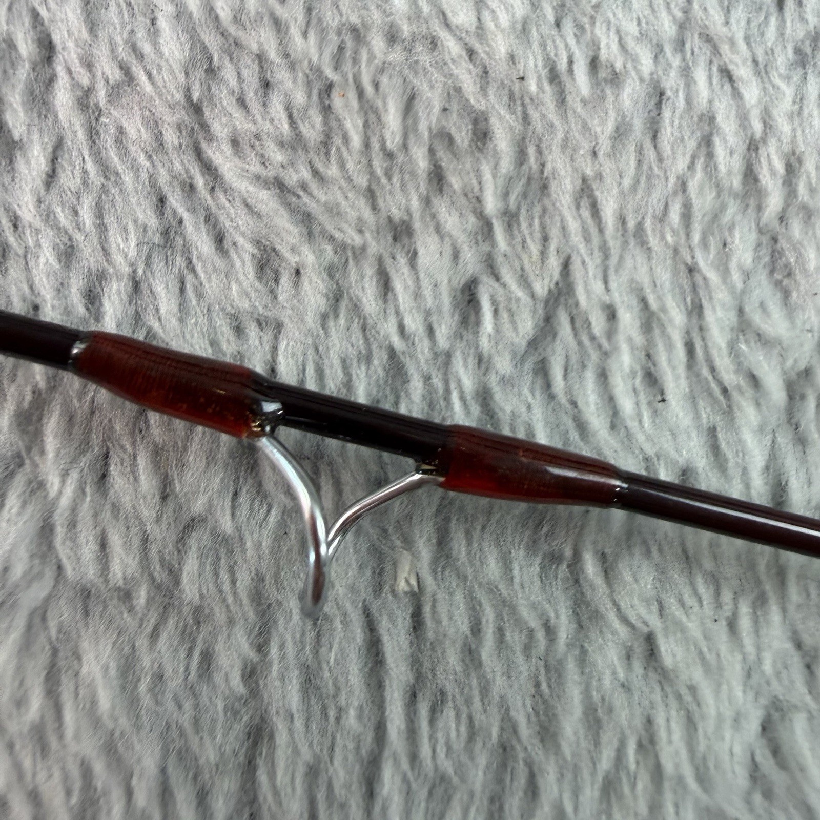 Vtg G Loomis IM6 9′ #3wt 2pc Fly Rod + Original Case & Sock EXC Y248