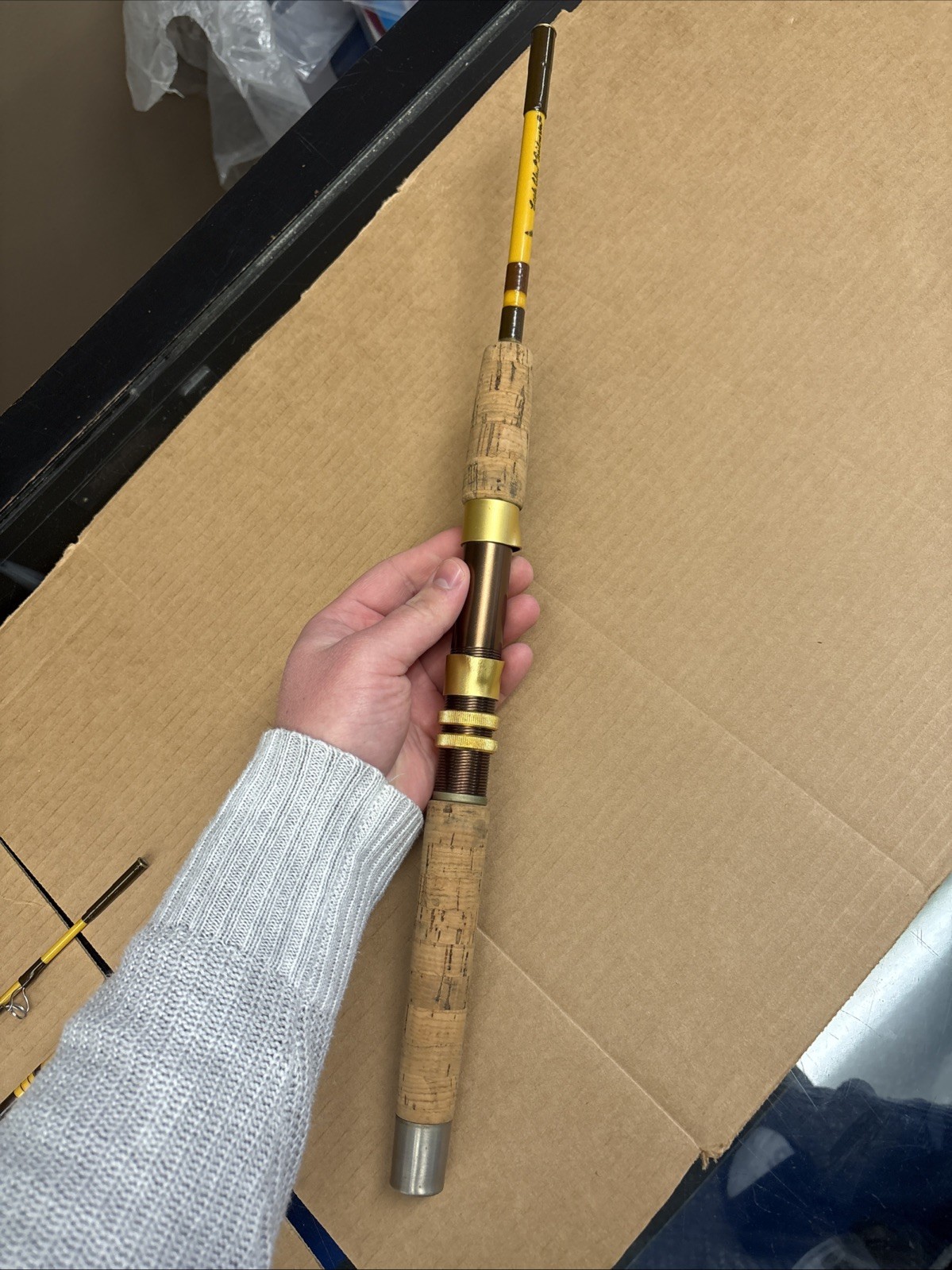Eagle Claw Trailmaster #M4TMS 6 1/2 Fly Spinning Rod 4 Piece