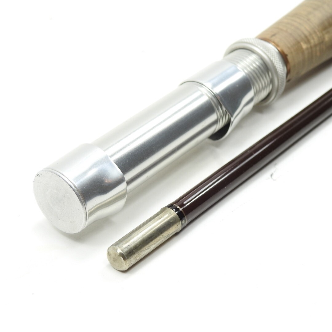 Russ Peak “Zenith PGG” Fiberglass Fly Rod. 8’ 6” 4oz. W/ Tube and Sock.