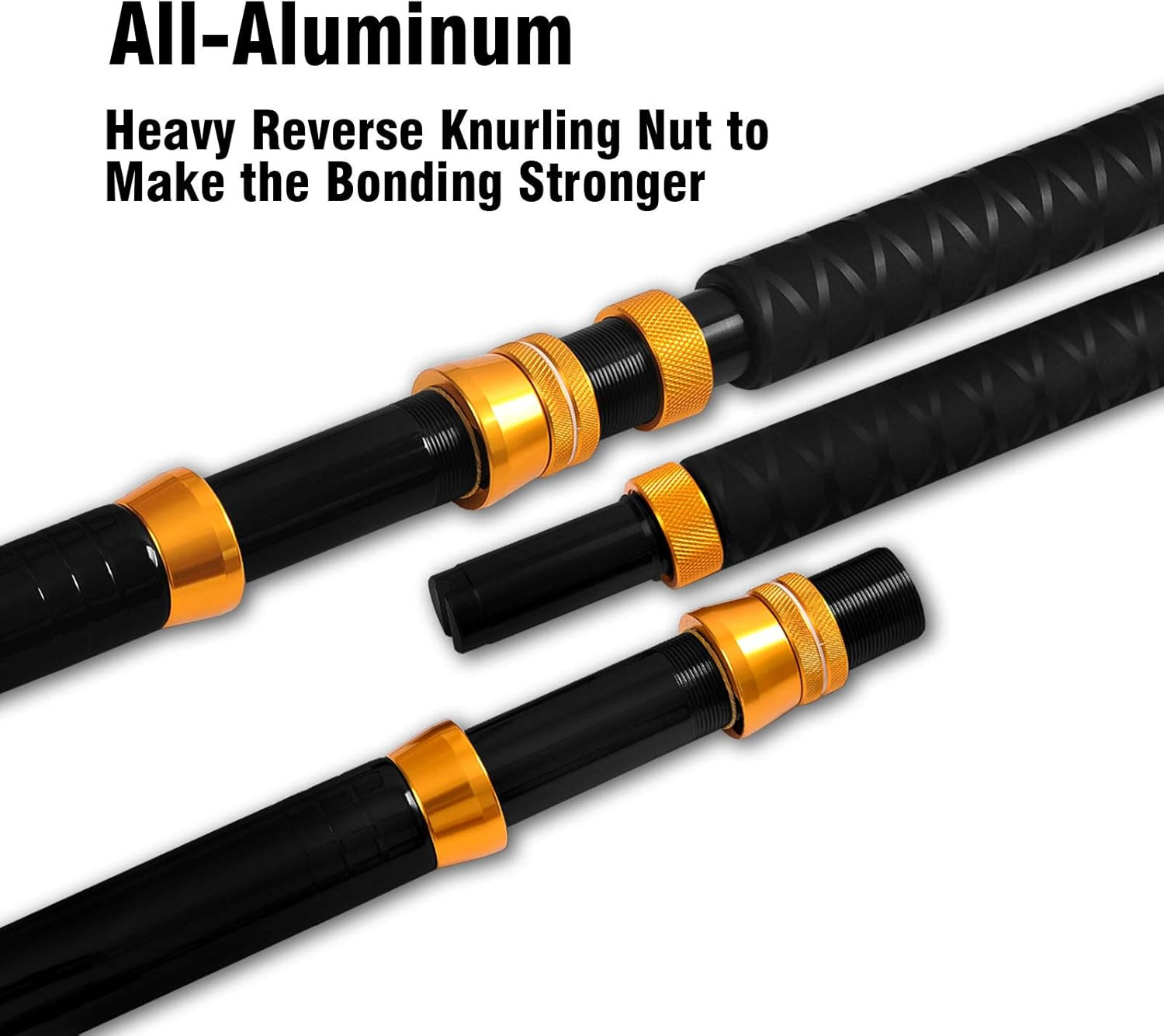 2 PCS Fiblink Bent Butt Fishing Rod Saltwater Offshore Trolling Rod Big Game