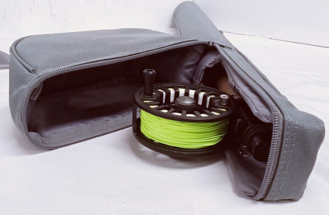 Cabela’s White River Prestige 8’6 Fly Fishing Rod 5wt 4pc With Case & 5/6 Reel
