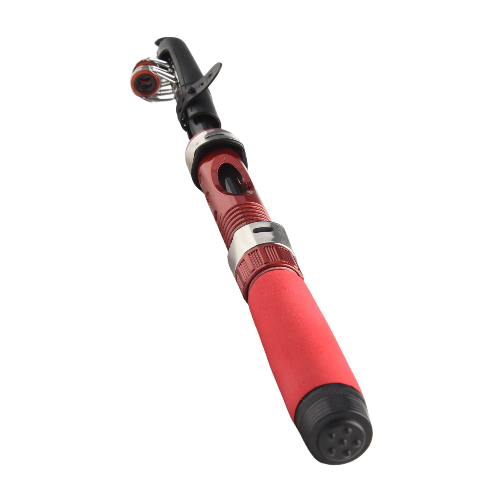 Telescopic Folding Fishing Rod for Compact Storage and Easy Transport