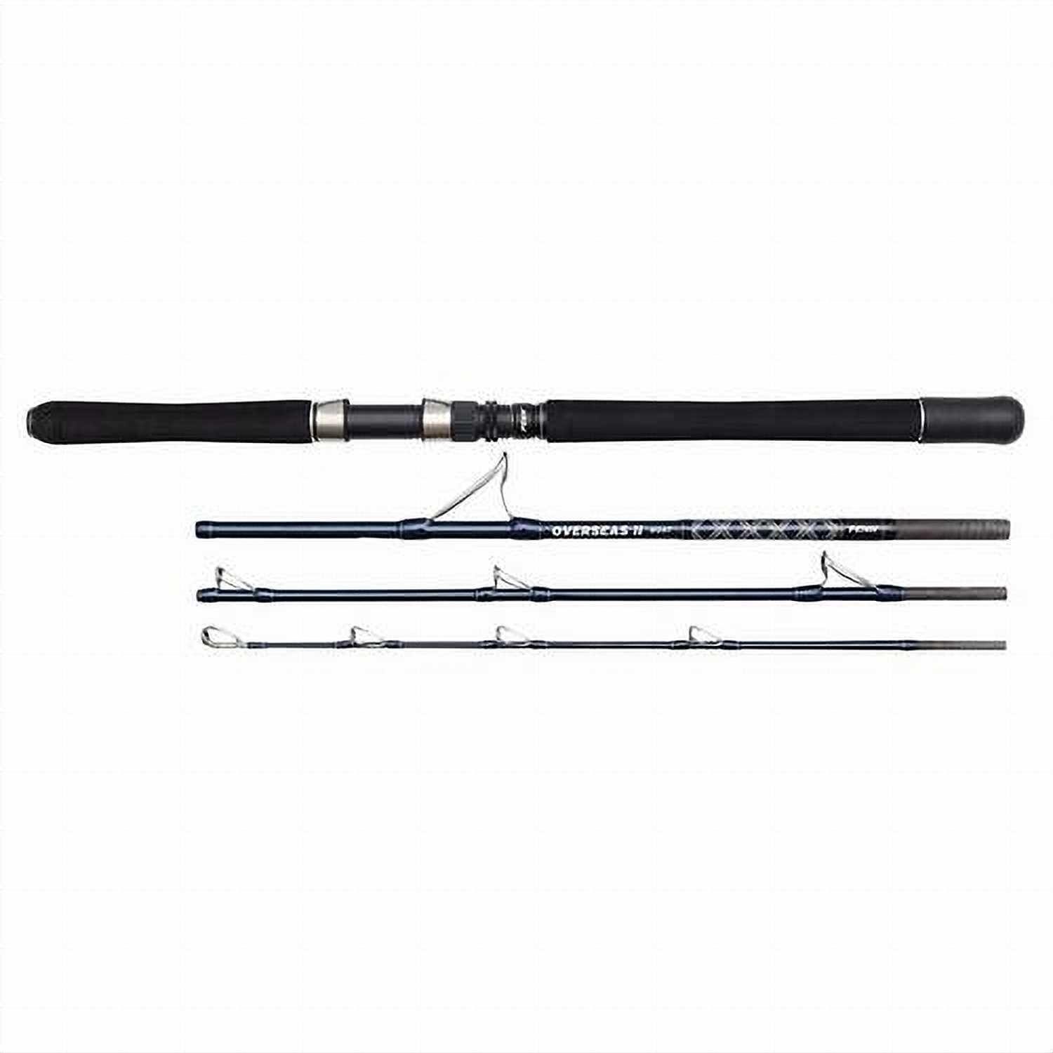Penn Overseas ll Travel Saltwater Boat Rod 2.1m 6ft 6in 12/20lb + Travel Case