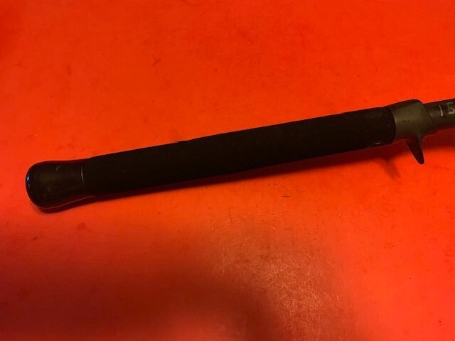 CUSTOM BUILT CALSTAR GRAFIGHTER GX7 7 FOOT 8 TO 20 LB. BAITCASTING FISHING ROD
