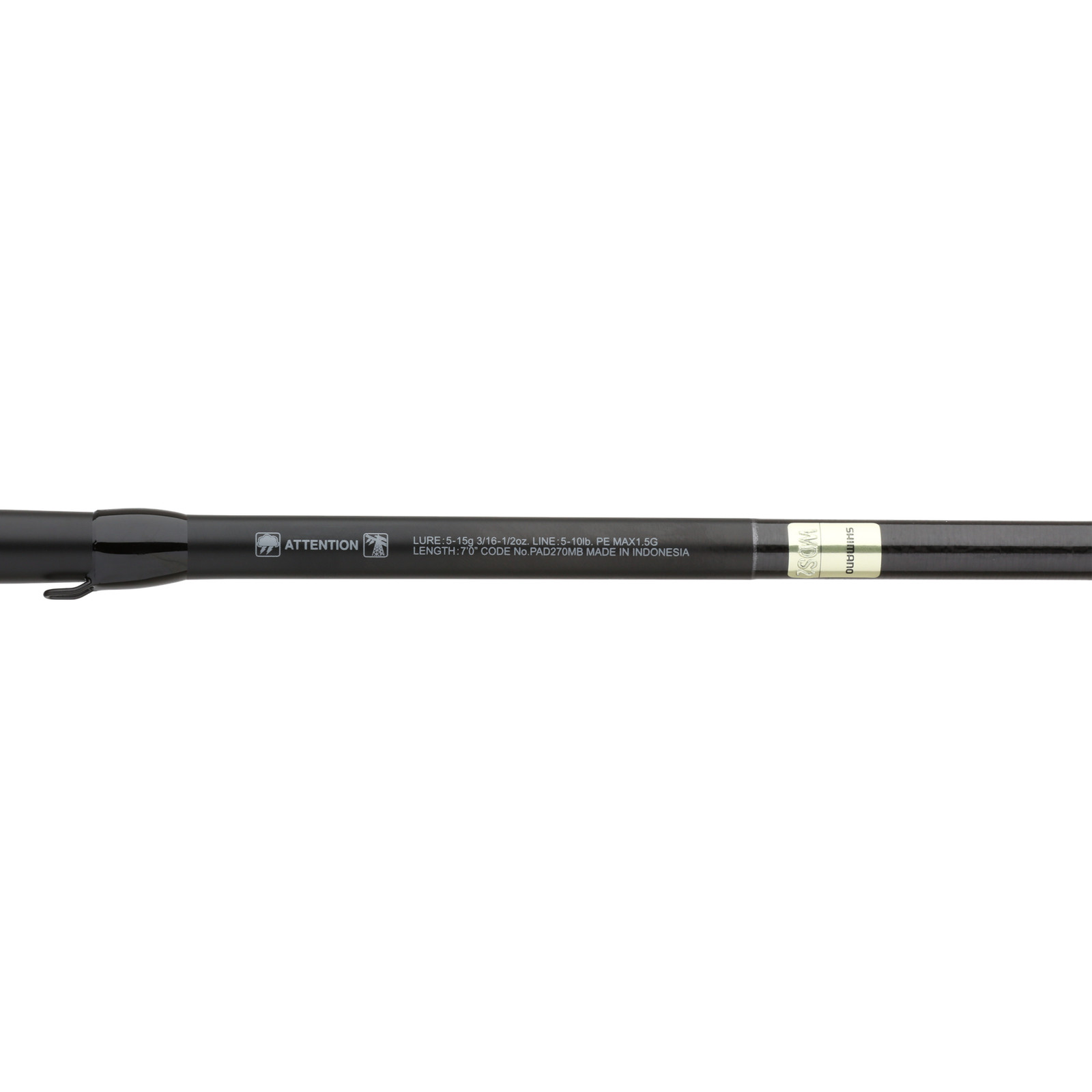 Shimano POISON ADRENA SPINNING B, Freshwater, Bass, Spinning, 7’0″, Medium, 1…