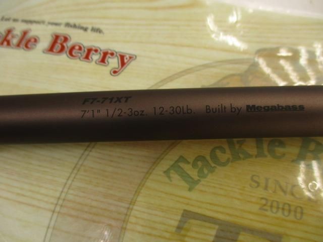 Megabass Orochi X10 F7-71XT SWAMP SURVIVOR Bass Rod Used