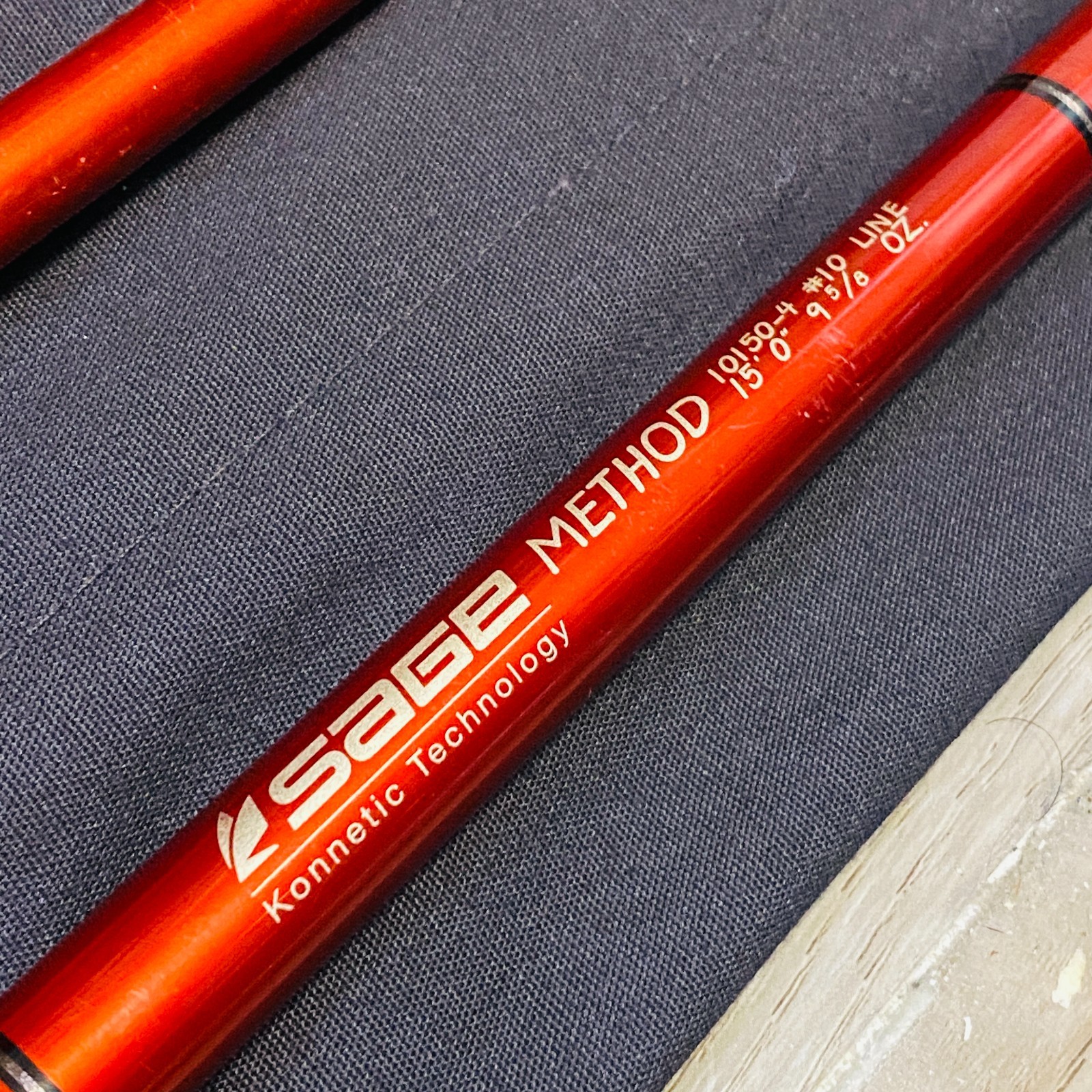 SAGE METHOD 10150-4 10wt 15’0″ Salt Water Fly Rod w/Tube sock