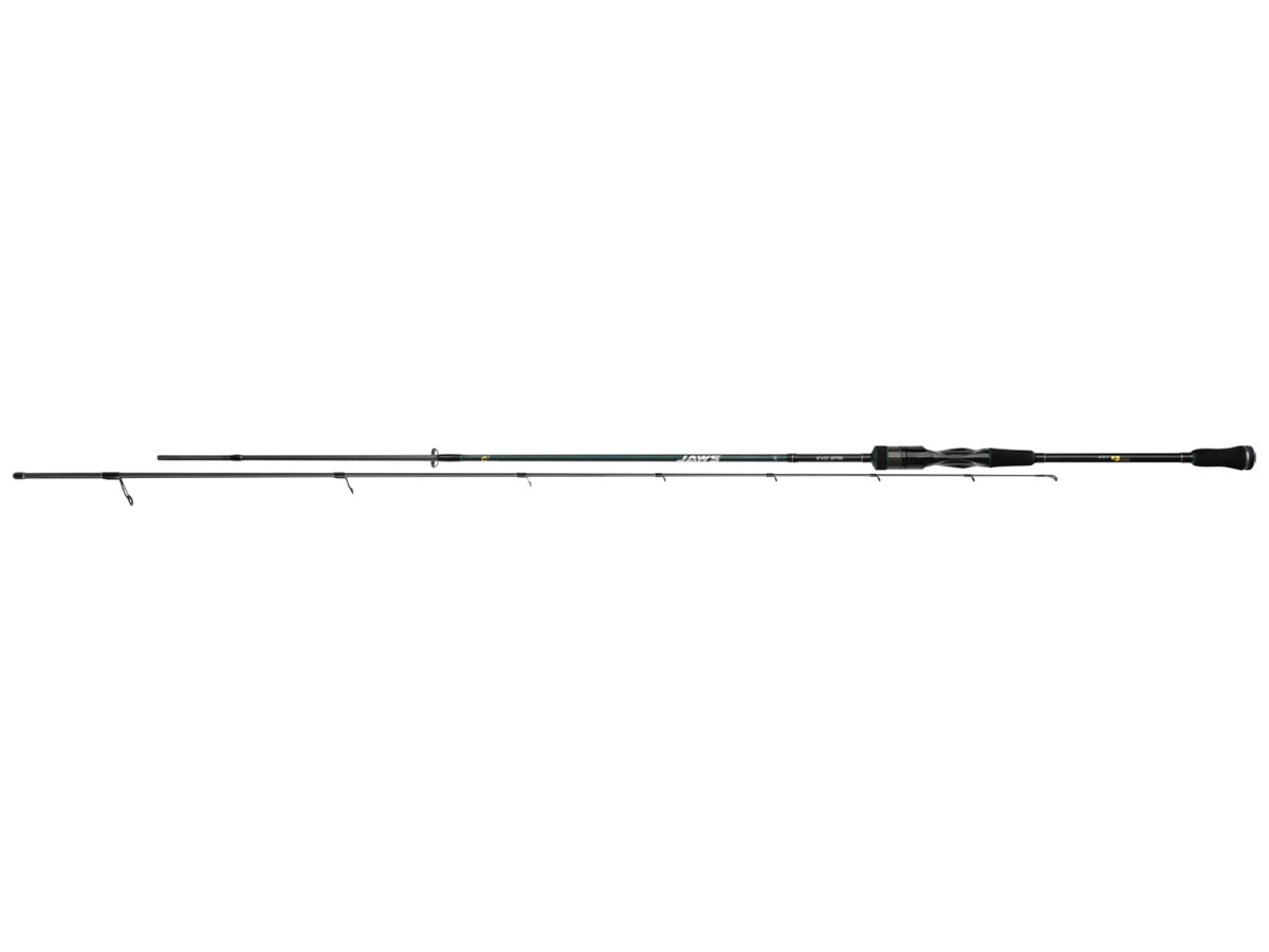 NEW Mikado Jaws Evo Spin 2.10m 4-25g 2-section Spinning Rod Perch Pike