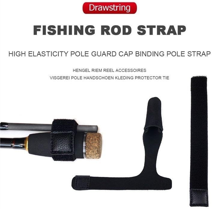 3 Pcs Fishing Rod Tip Cover 5,5” W x 6” L, 3 colors