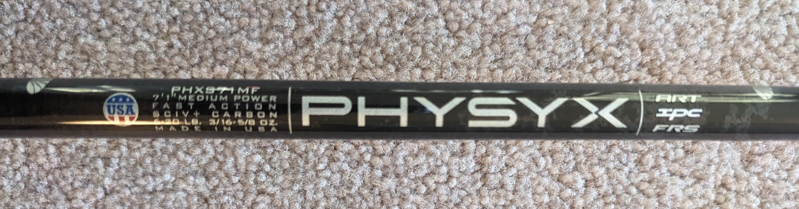 St Croix Physyx 7’1″ Medium Extra Fast Spinning Rod PHXS71MF