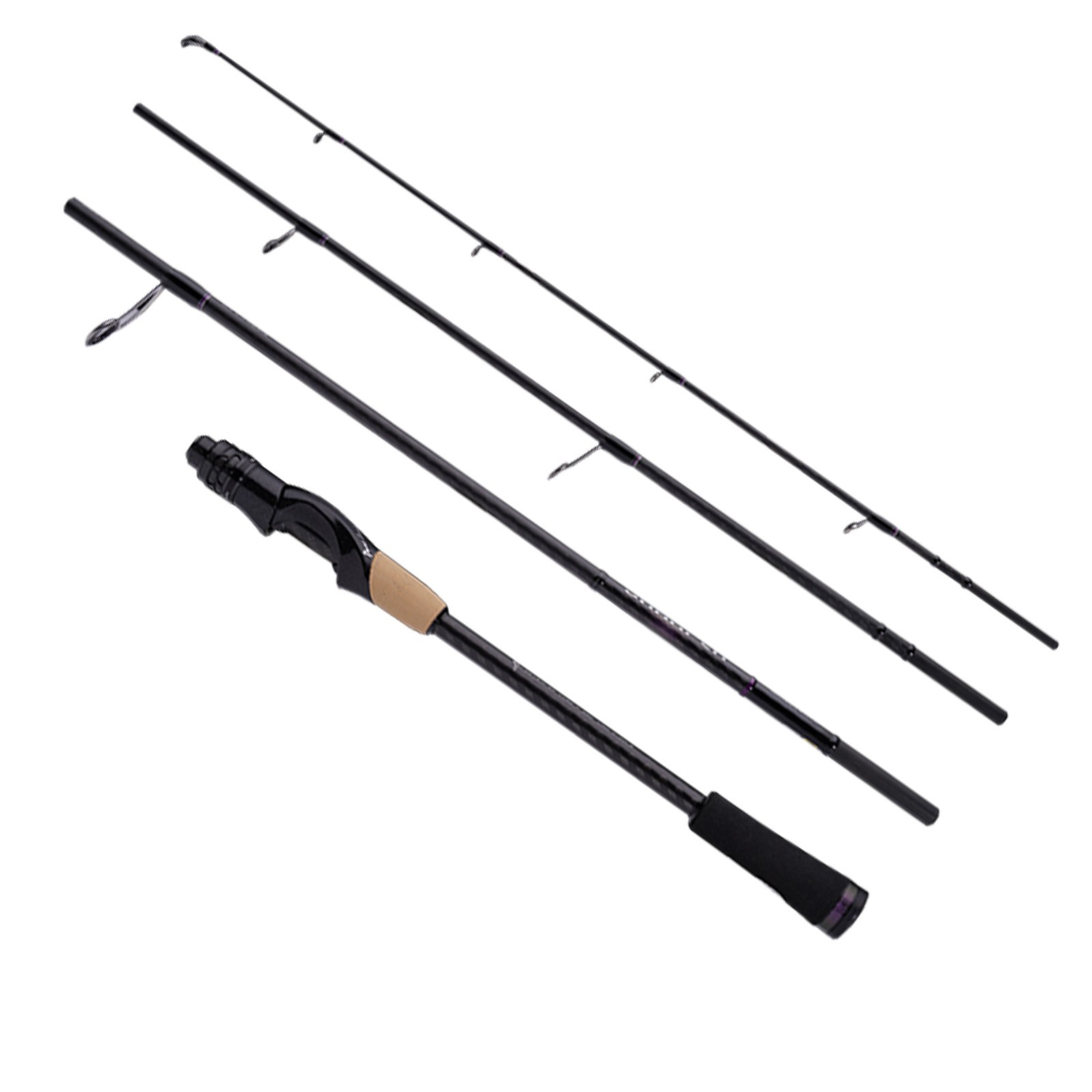 PURELURE SHARPEN Universal Travel Spinning Casting Lightweight Portable Lure Rod