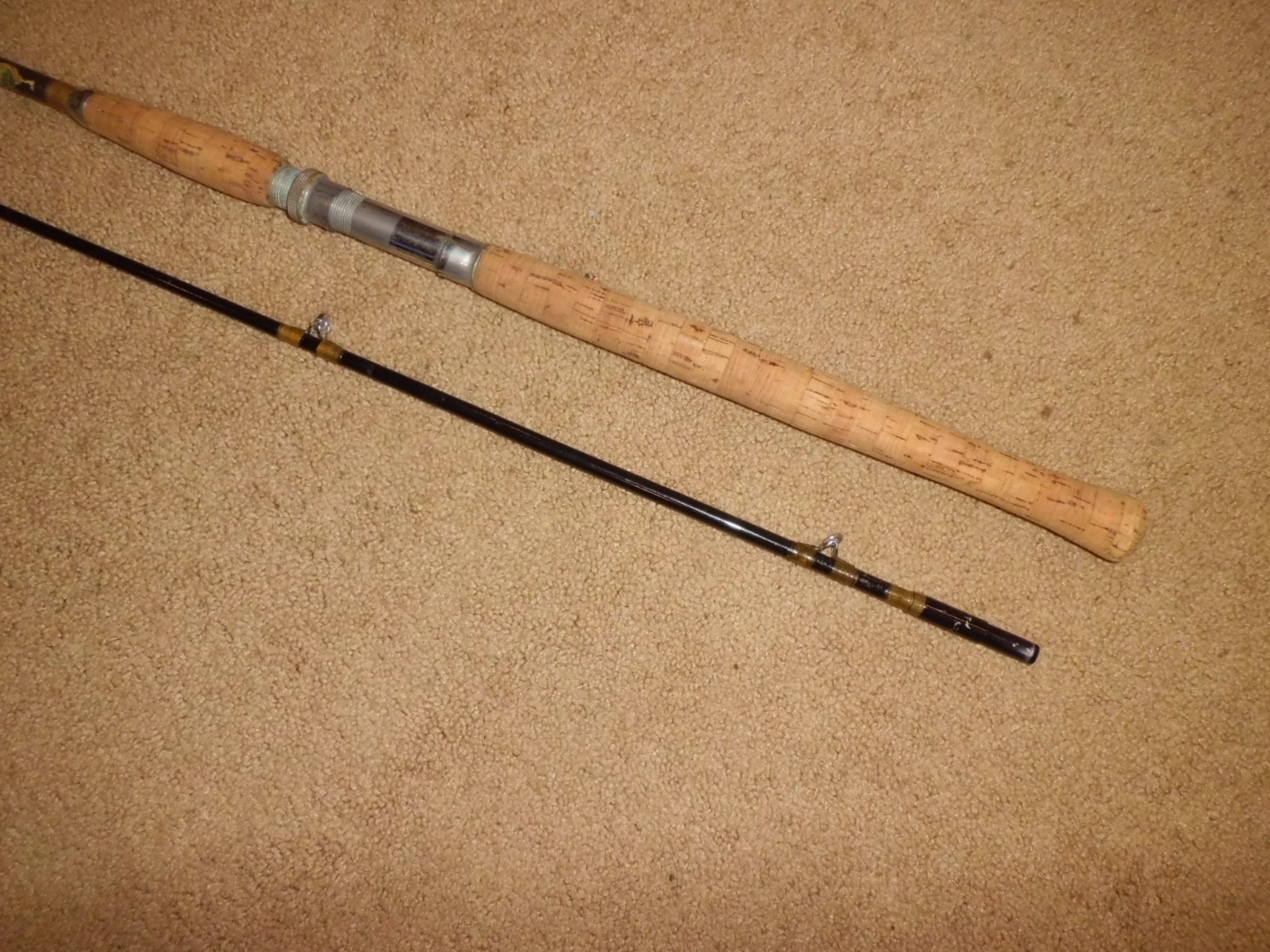 Vintage HARNELL Mooching Casting 8’6″ Rod made in USA- 20 lb